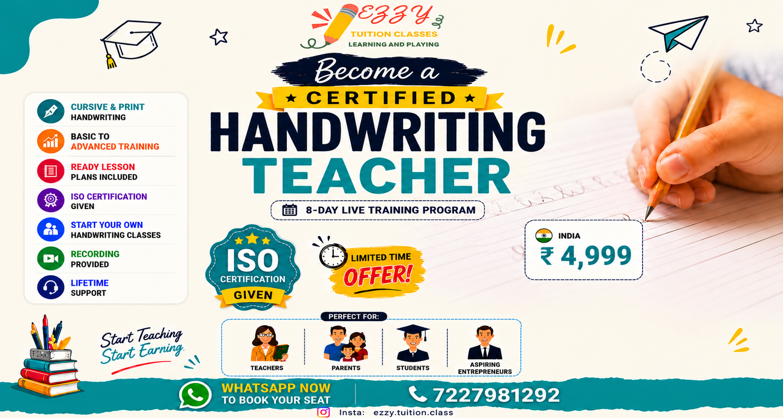 Handwriting Teacher Training